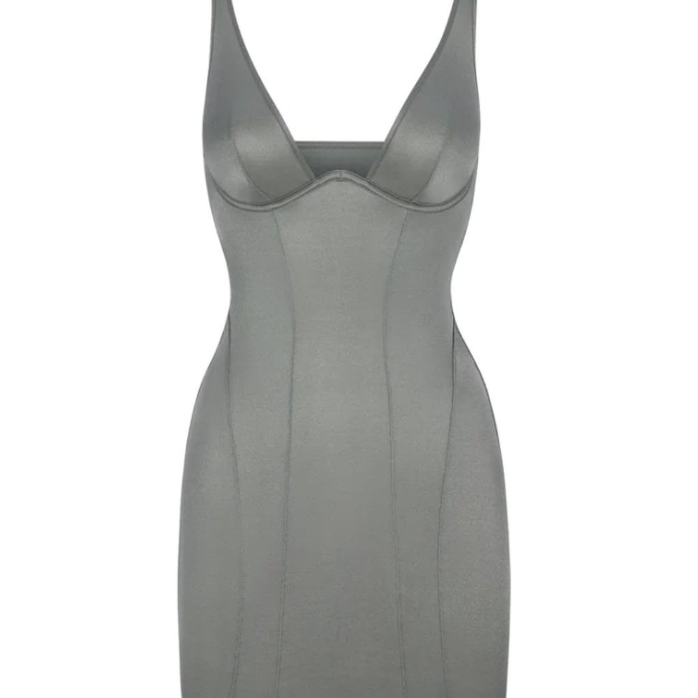 SKIMS Glissenette Slip Dress NWT